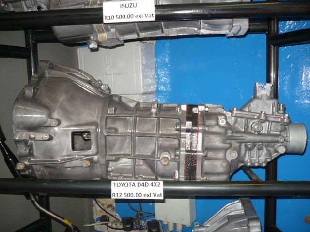 GEARBOXES FOR SALE: Toyota D4D 4X2